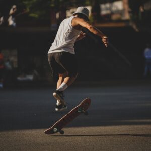 skateboarding, man, skater