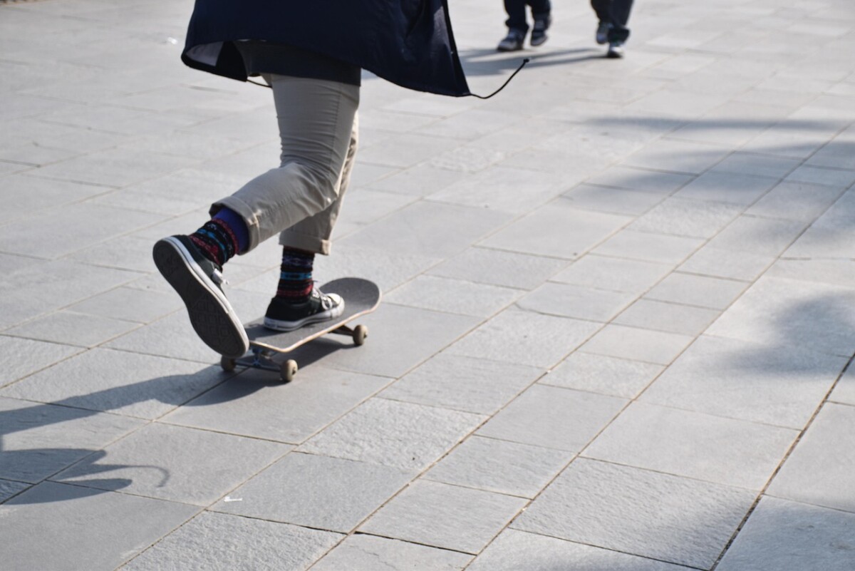 skateboard, spain, skateboarding, sport, activity, male, urban, gray sports