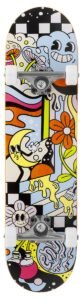 ENU4100 ENU4150 Enuff Meltworld Complete Skateboard Dazed Graphic Main - Please Use Image With Badge Where Possible