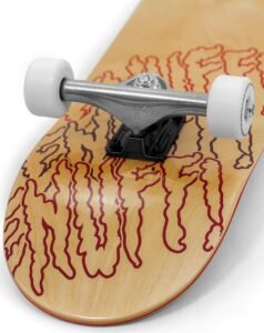 ENU4300 Enuff Three Tier Reloaded Complete Skateboard Natural Detail 1