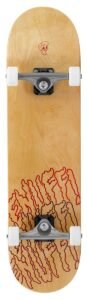 ENU4300 Enuff Three Tier Reloaded Complete Skateboard Natural Graphic Main