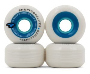 ENU525 Enuff Corelites Wheels White Blue Front Set Main