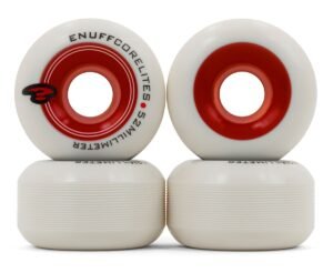 ENU525 Enuff Corelites Wheels White Red Front Set Main
